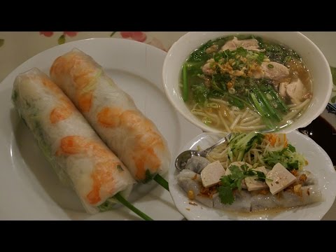 Peregrinación al lugar de rodaje gourmet solitario ⑭ Rollitos de primavera de camarones y pho de pollo en el restaurante vietnamita “THITHI” en Kamata, Ota Ward Vietname Restaurant