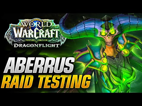 Normal Aberrus, the Shadowed Crucible Raid Testing & Full Clear!