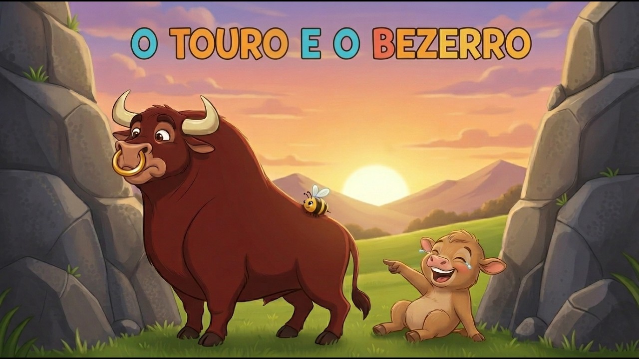 A História Completa do Touro e do Bezerro com Música | Conto de Fadas em português