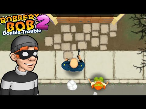 Robbery Bob 2 - Bald Guard Ft Costume Gameplay All levels #13