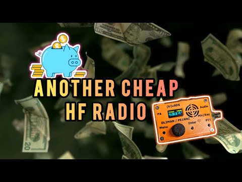 The (tr)uSDX is the original cheap radio! First look at this open source HF QRP SDR radio.