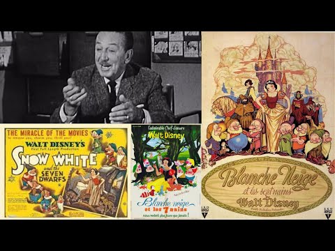 ma restauration blanche neige 1937 VF 1938-1962-2001