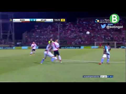 Gol de Pity Martínez. River-Atlas