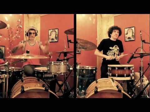 Deivhook - Andrés Calamaro - El Salmón (Drum Duet Cover with Jose Bruno 