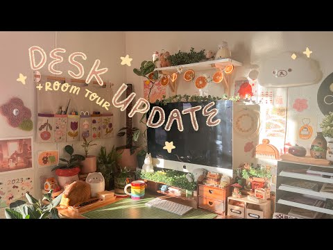 Desk Update! ✿ Room Makeover, Studio Tour & Small Decor DIY