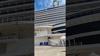 Crucero MSC Seaview en el puerto de Buenos Aires #cruise #msc # turismo #tourism #ship #puerto