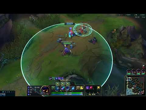League of Legends Kogmaw vs Veigar not even close hilarious match