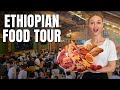 We Ate RAW MEAT In ETHIOPIA Addis Ababa