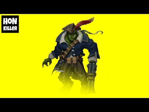 HoN Flint Beastwood Gameplay - GrimmJaquez` - 642 GPM