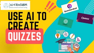 How to Create Quizzes with AI #AI4teachers #aiforteachers #chatgptforteachers #aiineducation
