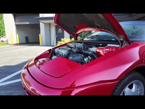 10k-mile 1991 Lotus Elan M100 cold start / driving
