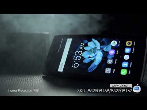 DOOGEE S50 Full Screen IP68 Waterproof 4G Phone w/ 6GB RAM, 128GB ROM - Black