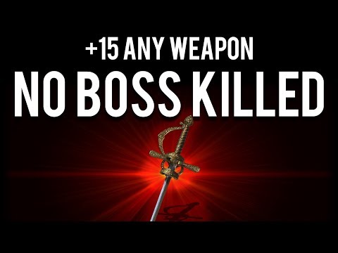Dark Souls 1 : How to make a +15 Weapon with NO BOSS killed