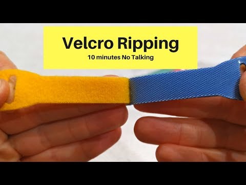 ASMR Velcro ripping (10 minutes no talking)