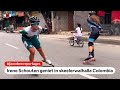 Met olympisch kampioene Schouten in skeelerwalhalla Colombia | NOS Sport
