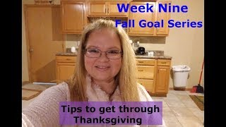 Fall Goal Series WEEK TEN | Lets talk about Thanksgiving on weight watchers! !
