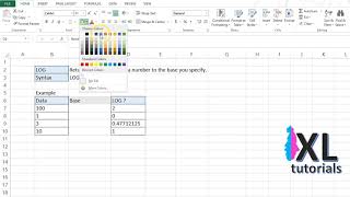 How To Log Transform Data In Excel