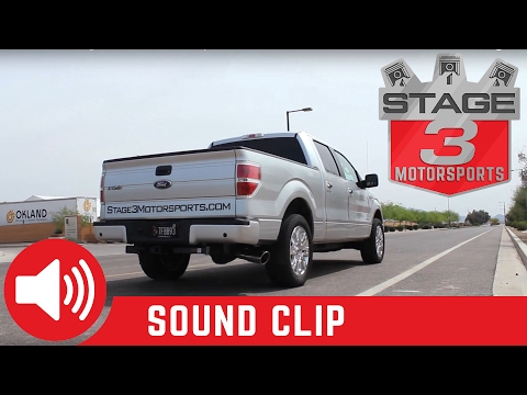 2011-2014 F-150 EcoBoost MBRP Single Side Exit Exhaust Sound Clip