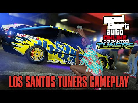 Gta 5 online: "Los Santos Tuners DLC" Gameplay and Countdown (GTA ONLINE NEW UPDATE)