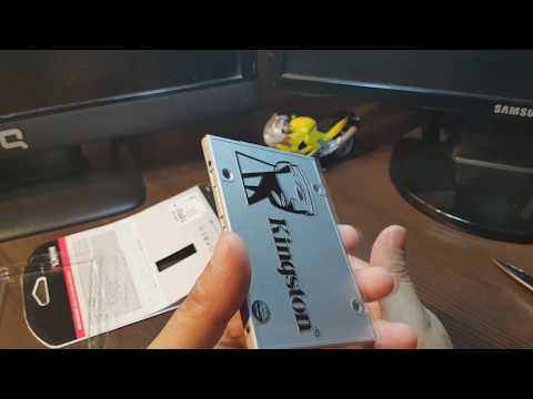 Kingston SSDNow UV400 240GB SSD unpack and review