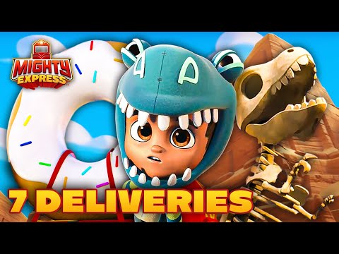 Mighty's BIGGEST Deliveries! 🍩 COMPILATION EPISODE 🍩 - Mighty Express Official