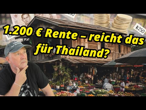 The HARD truth about a €1,200 pension in Thailand is so HARD! 💣But emigrate anyway?!