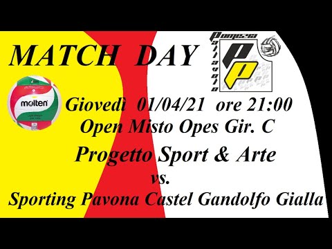 OPEN MISTO  -  Progetto Sport & Arte  vs.  Sporting Pavona Castel Gandolfo Gialla