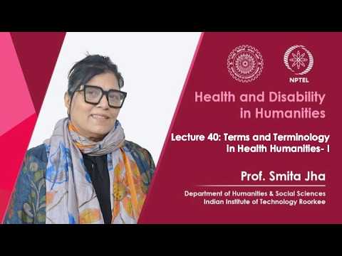 Health and Disability in Humanities Promo Video By Prof Smita Jha IITR