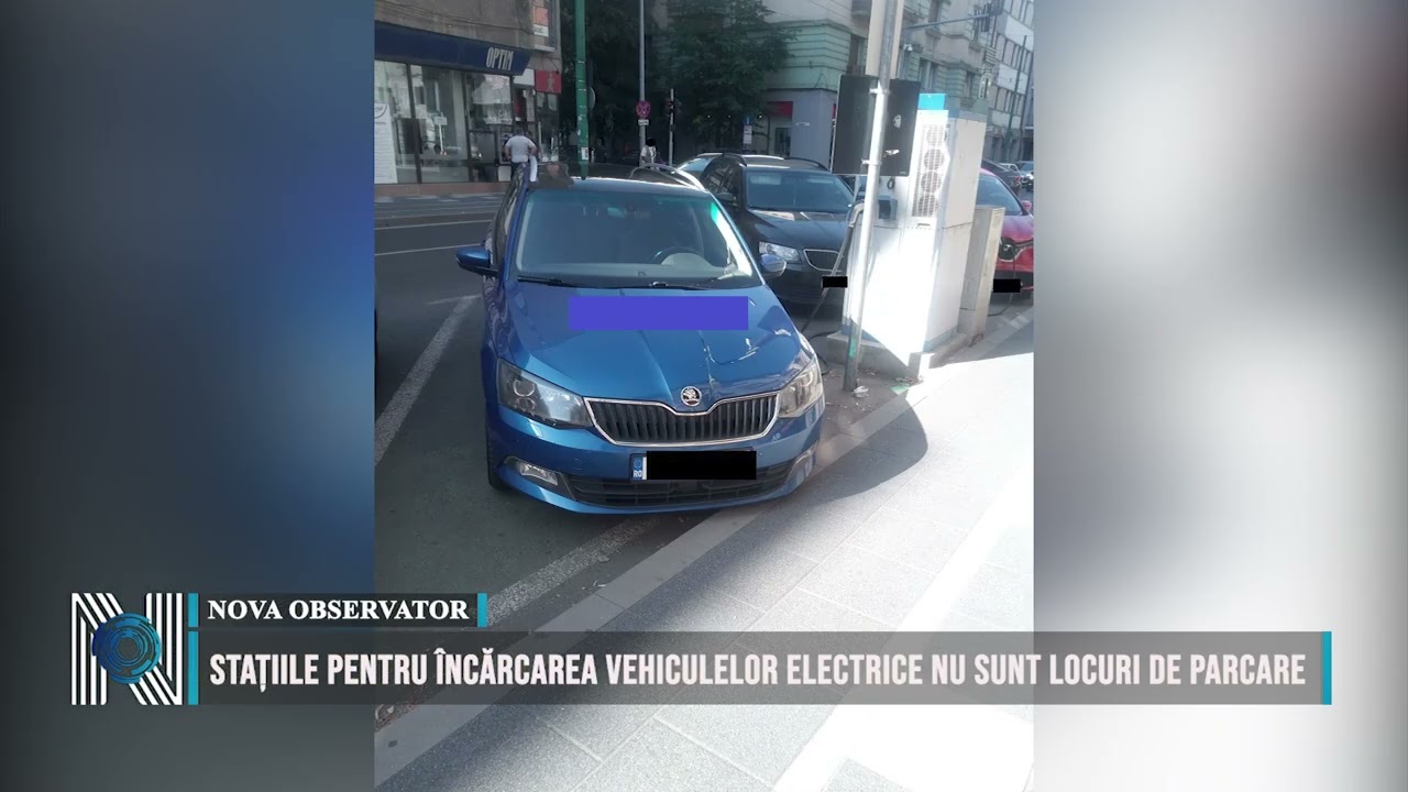Stațiile pentru încărcarea vehiculelor electrice nu sunt locuri de parcare