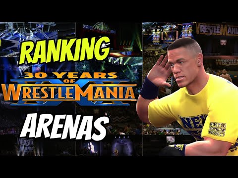 Ranking EVERY 30 YEARS OF WRESTLEMANIA ARENA!