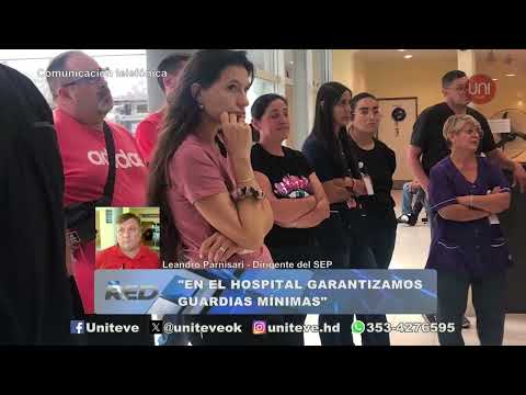 Paro y asamblea en el Hospital Pasteur