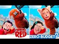 TURNING RED Mei Lee With ZERO BUDGET! Funny Disney MOVIE PARODY By KJAR Crew!