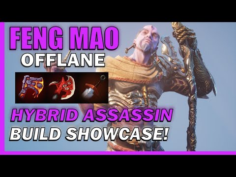 The Feng Mao HYBRID ASSASSIN BUILD showcase! - Predecessor Offlane Commentary Gameplay