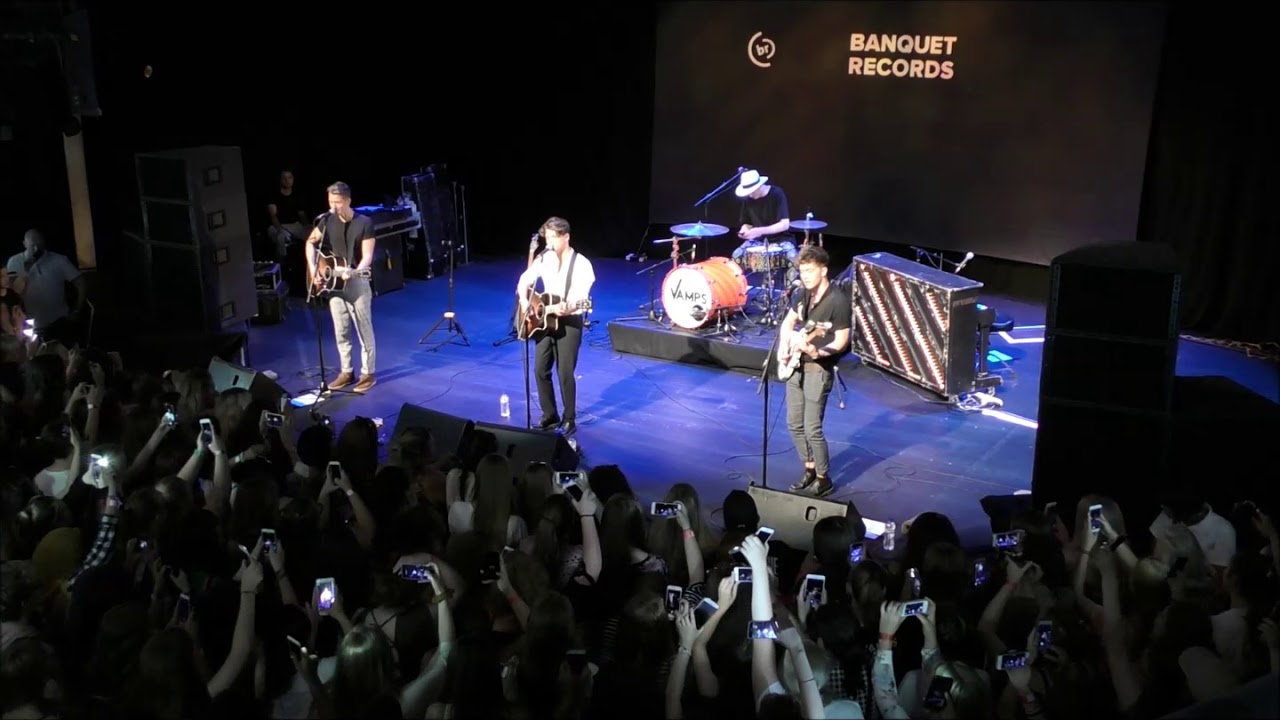The Vamps - Time Is Not On Our Side - at The Rose Theatre, Kingston
