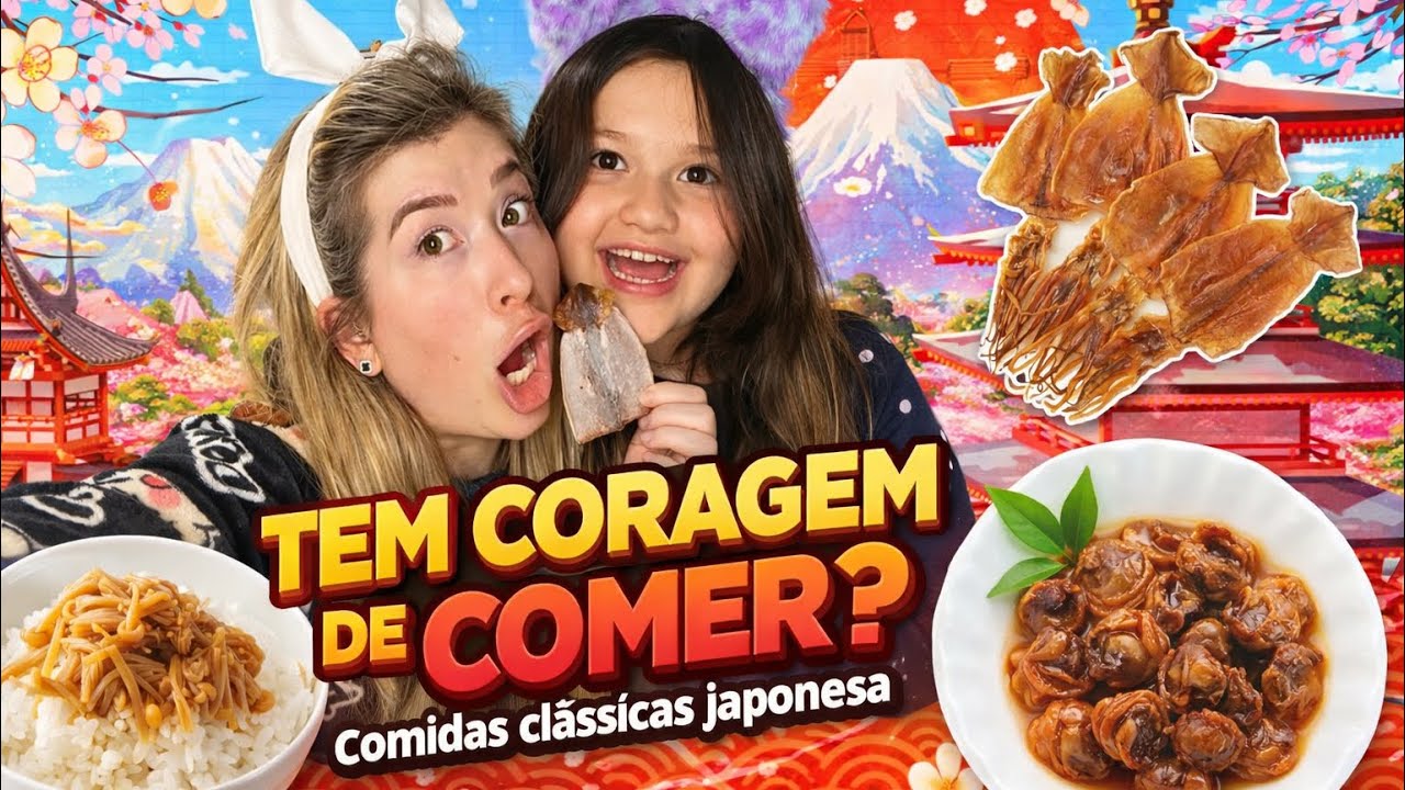 COMIDAS ESTRANHAS JAPONESA🇯🇵