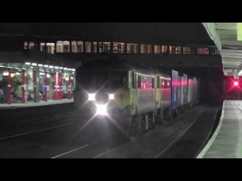 Freightliner 86's in action at Lancaster,21st August 2013