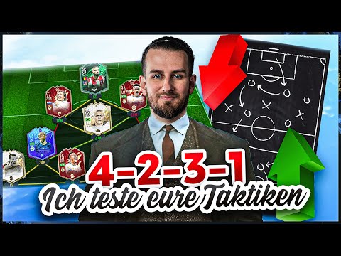 FIFA 22: 4-2-3-1 ICH TESTE EURE TAKTIKEN 🔥 FORMATION mit TAKTIK & ANWEISUNGEN von Zuschauer testen