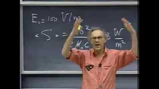 Lec 28: Index of Refraction and Poynting Vector | 8.02 Electricity and Magnetism (Walter Lewin)