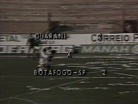 Guarani 2 x 2 Botafogo/SP | Campeonato Paulista 1980