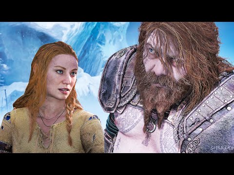 Kratos Wife Faye Defeated Thor In Battle Scene (God of War Ragnarok) 4K ULTRA HD