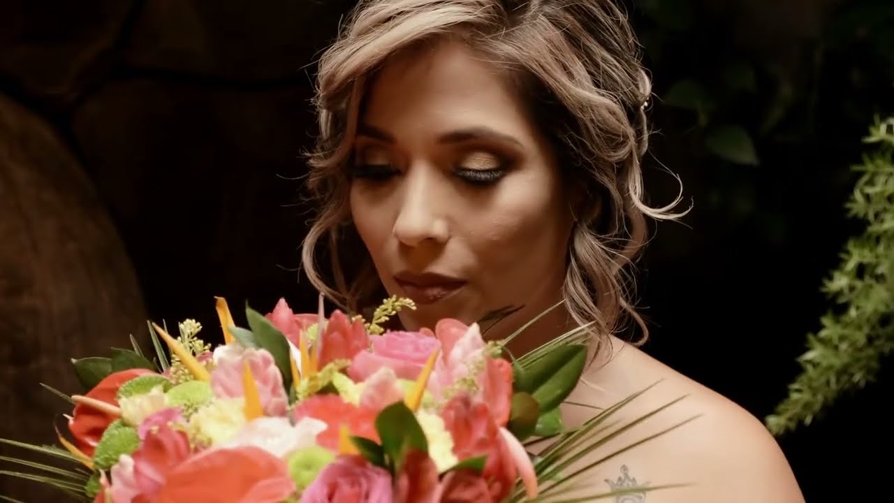 Jungle Elopement in La Paz Waterfall • Reuby + Joe