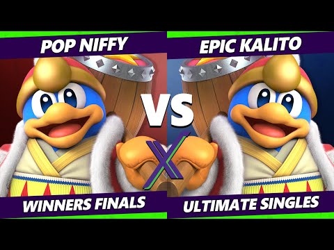 S@X 390 Online Winners Finals - Pop Niffy (Dedede, Palutena) Vs. Epic Kalito (Dedede) Smash Ultimate