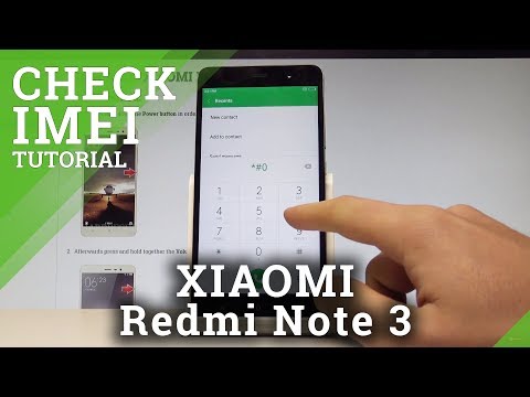 How to Find IMEI and Serial Number on XIAOMI Redmi Note 3