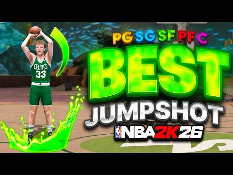 BEST JUMPSHOTS for EVERY HEIGHT + THREE POINT RATING in NBA 2K26!