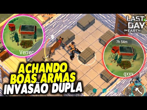 ACHANDO BOAS ARMAS NA INVASÃO DUPLA - Last Day On Earth
