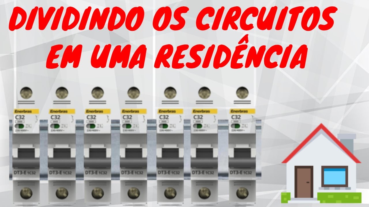INSTALAÇÕES ELÉTRICAS:  DIVISÃO DE CIRCUITOS - AULA 06