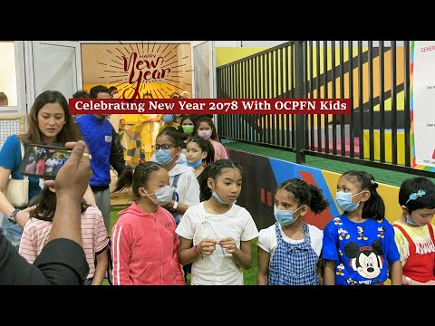 Alish Nepking - Celebrating New Year 2078 With OCPFN Kids (Organised by Ramesh K.C.)