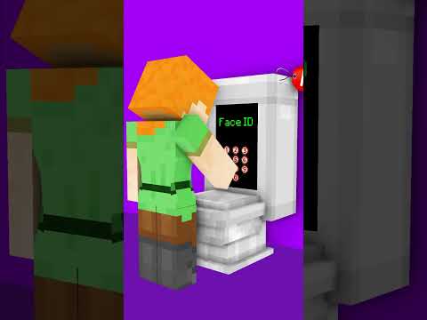 Minecraft Alex Mega Despair and Technological Toilet - minecraft animation