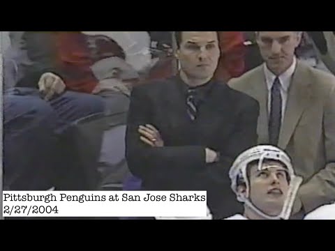 Pittsburgh Penguins at San Jose Sharks | 2/27/2004 | Nabokov Shuts Down Pens | FULL GAME