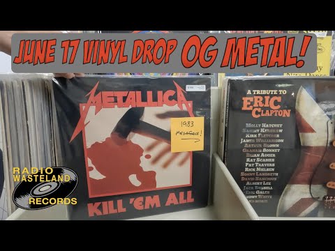 6-17-22 Vinyl Drop - Original Pressing Metal & Sealed Country!